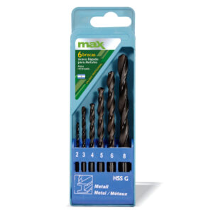 3351- 9314 - Juego de 6 Brocas MAX para Metal