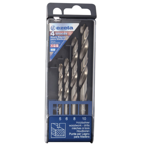 3312-9325 - Juego de 4 Brocas para Madera
