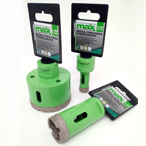 2660 - Broca Copa para Porcelanato - MAX - Amoladora