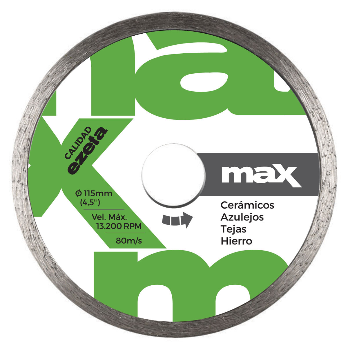 2350 - Disco Diamantado Continuo 115 - Próximamente!